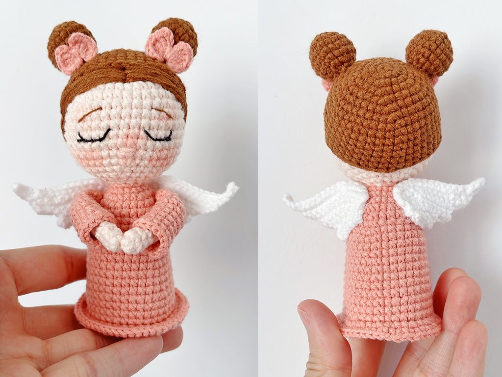 Easy crocheted guardian angels crochet pattern for gifts