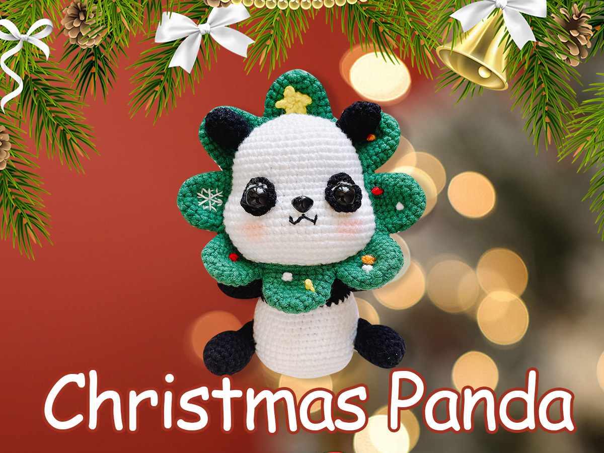 “Meet Noel, the Cozy Christmas Panda!