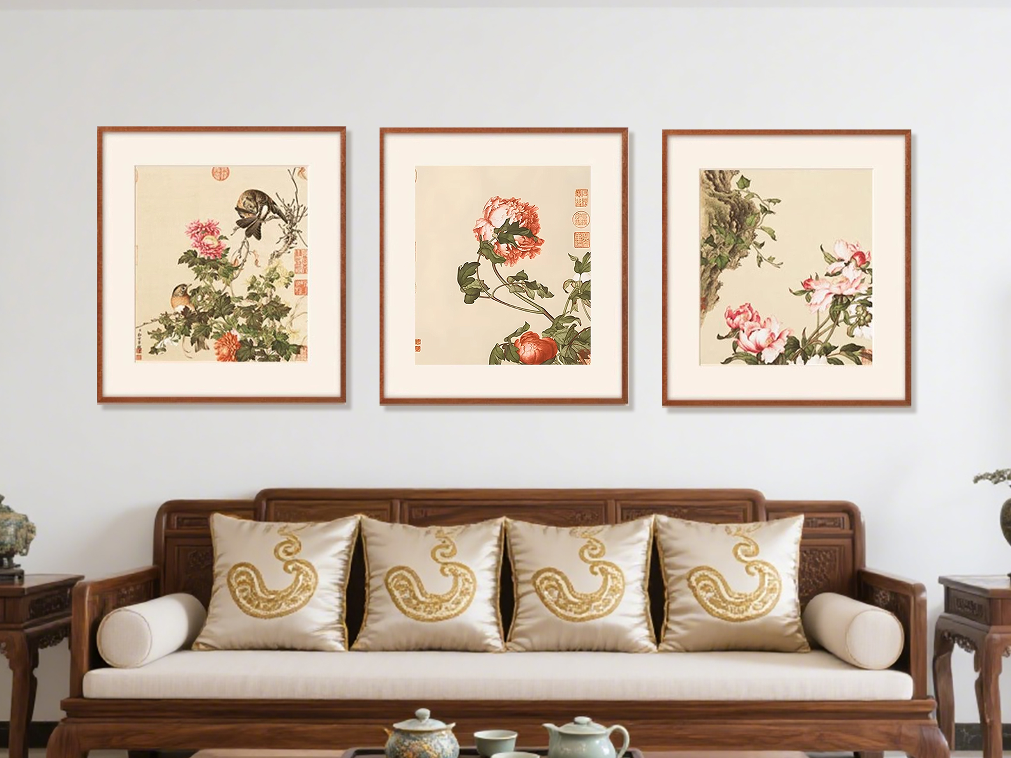 East Meets West: Lang Shining’s Flower Masterpieces Woven in Cross-Stitch​