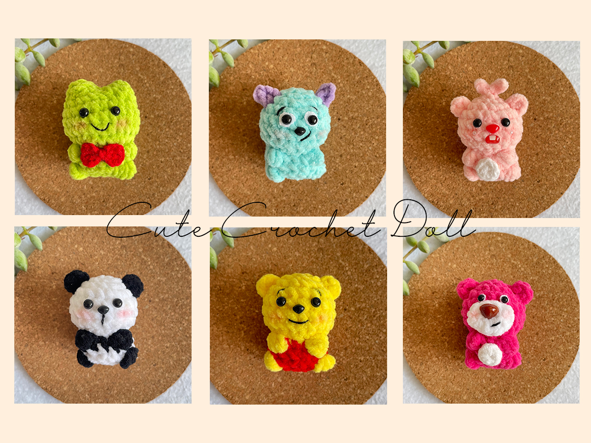 Tiny Crochet Cuteness: Your New Favorite Stress-Buster!​