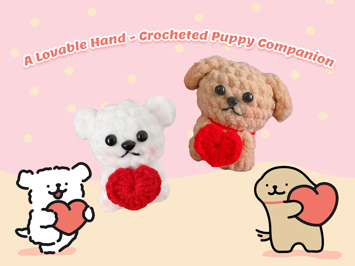 Stitch by Stitch, Joy Unfolded: My Crocheted Puppy’s Healing Hug