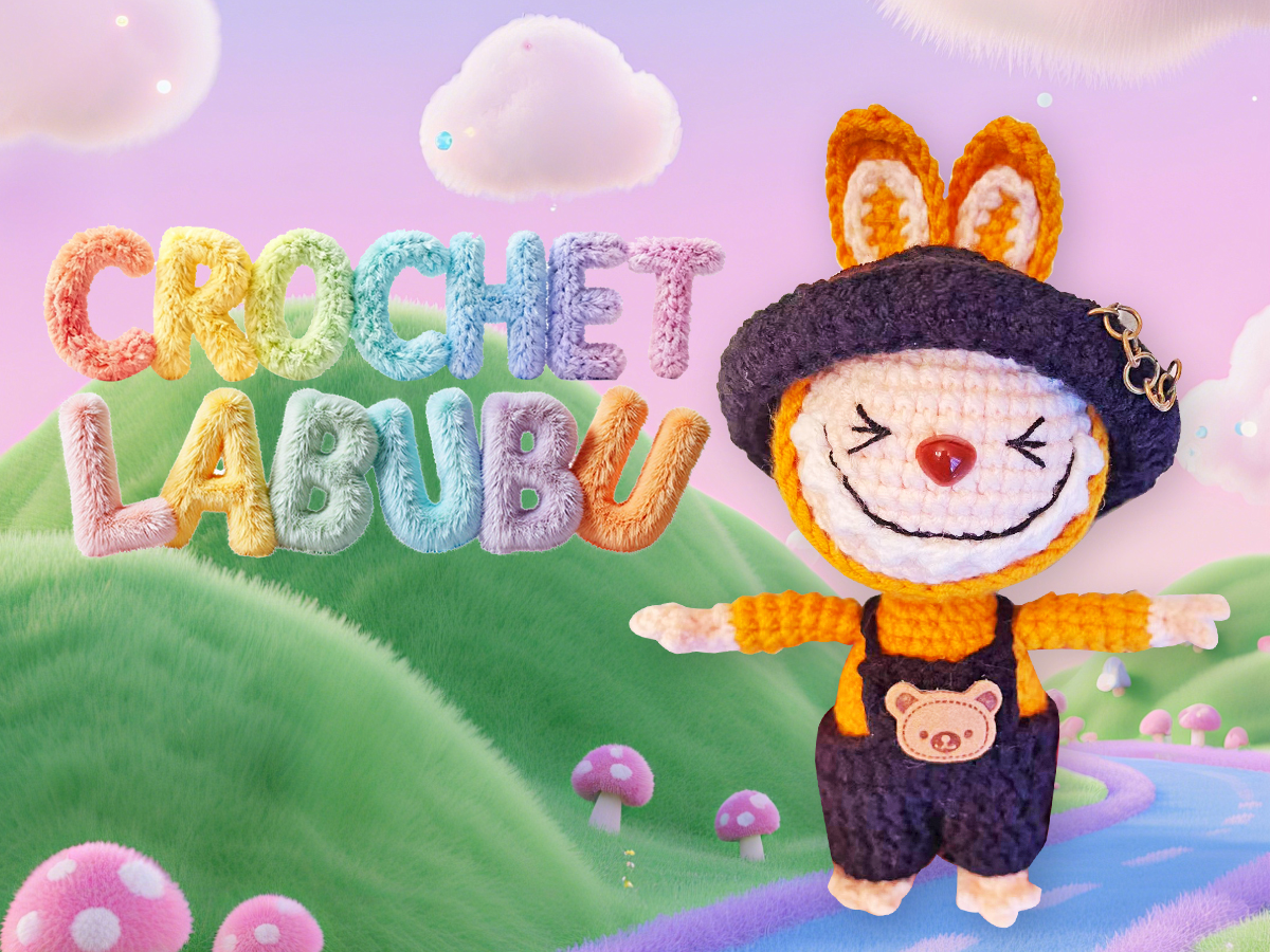 How to Crochet a Healing Labubu: Soft Yarn, Sweet Stitches
