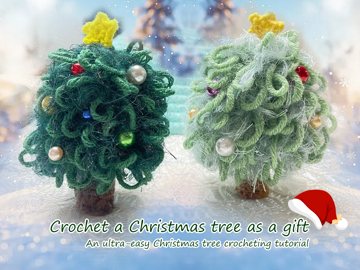 Hook a Heartfelt Christmas Tree—Quick, Cute & Gift-Perfect