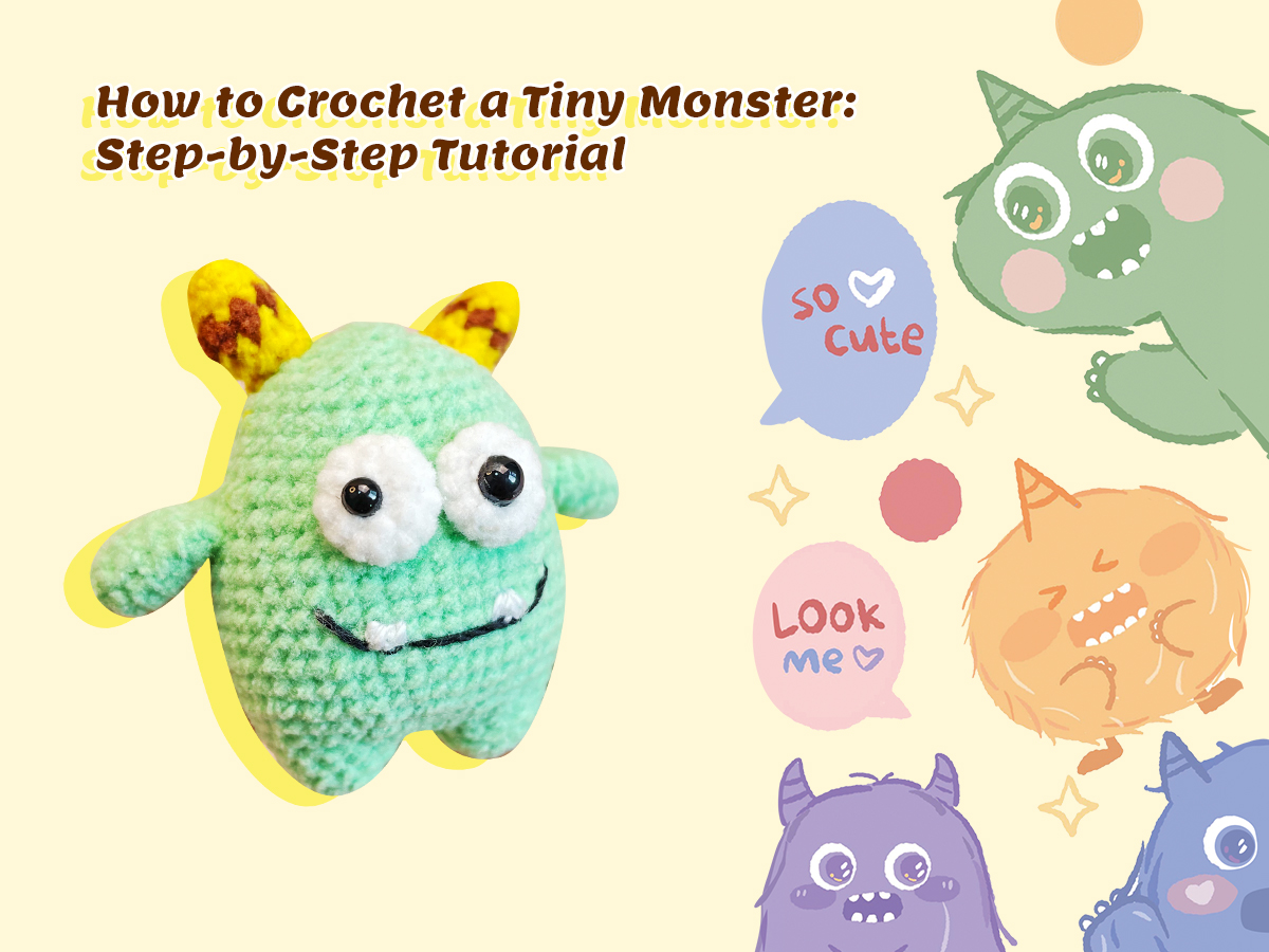 Crochet Your Own Cuddle Monster – A Healing Handmade Journey