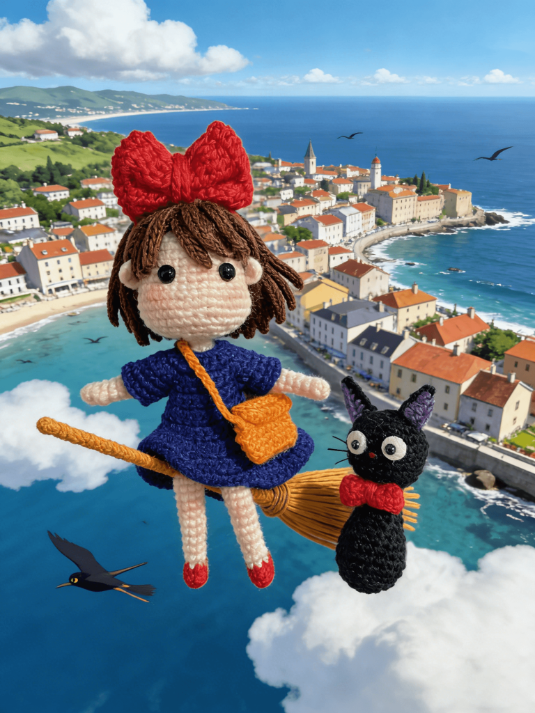 Jiji amigurumi pattern free