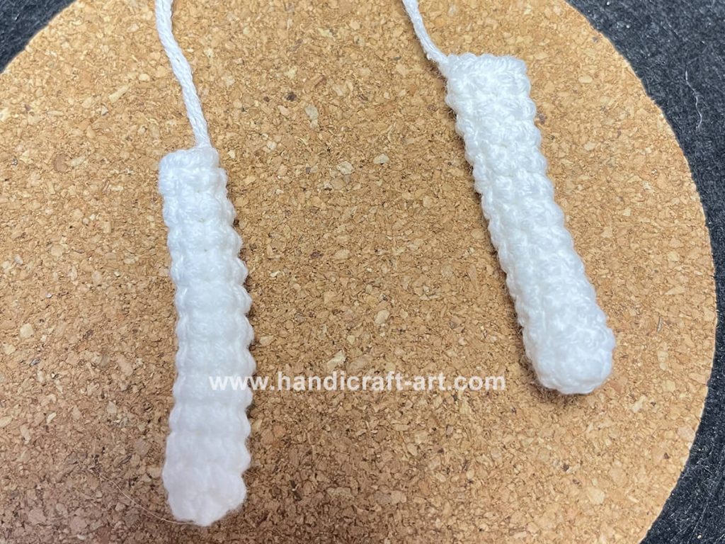 Crochet candy bunny arms easy amigurumi pattern