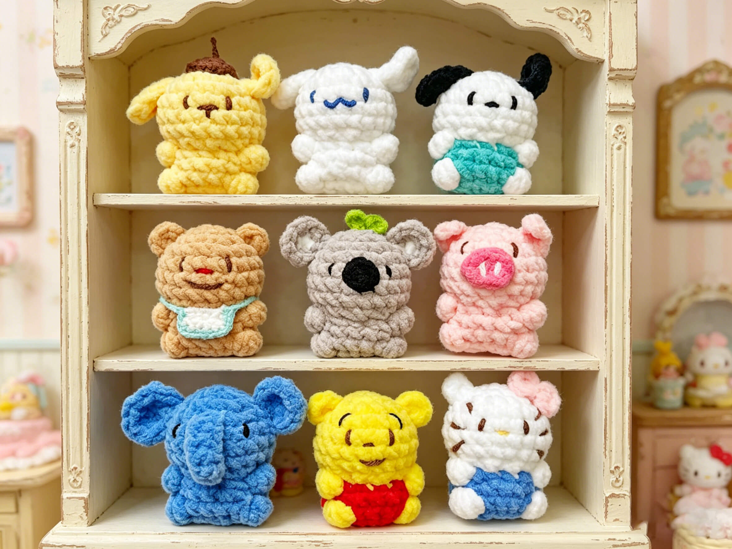 Cute Mini Crochet Animals: Easy Tutorial for Adorable Creations
