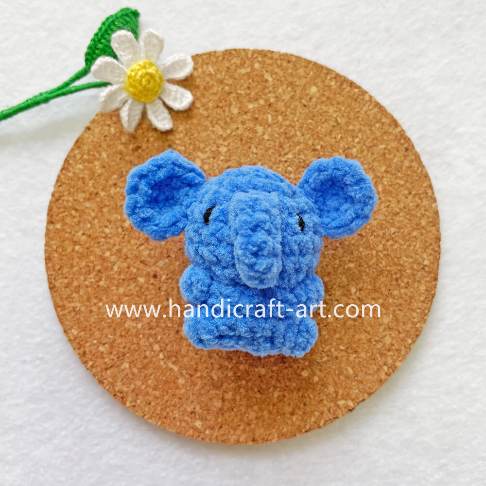 Cute Mini Crochet Animals: Elephant