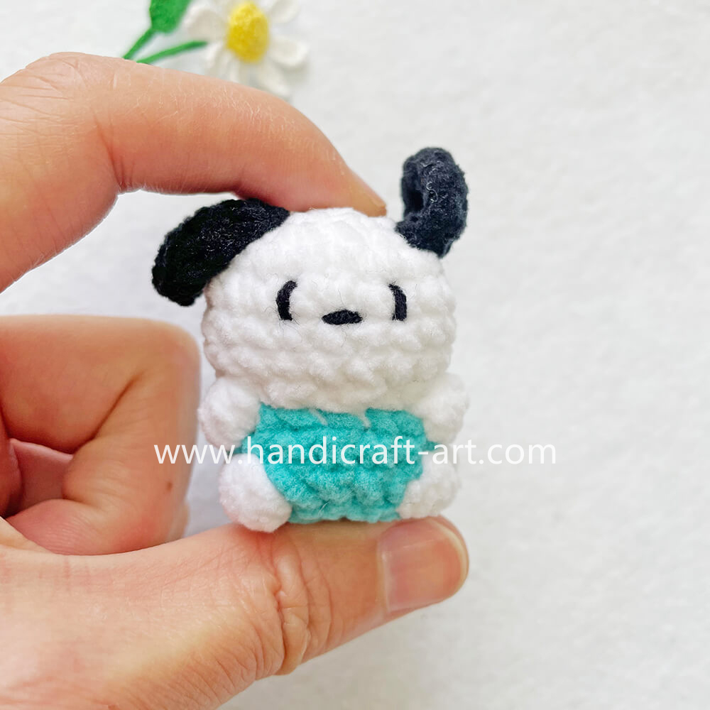 Cute Mini Crochet Animals: Pochacco