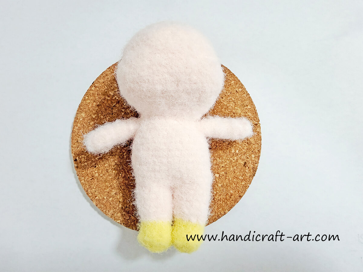 Handmade Crochet Pig together