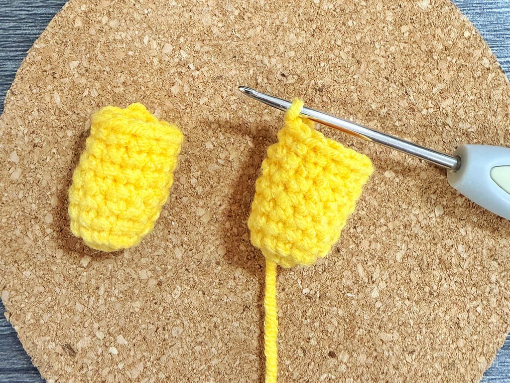 Crochet Lion Pattern-leg