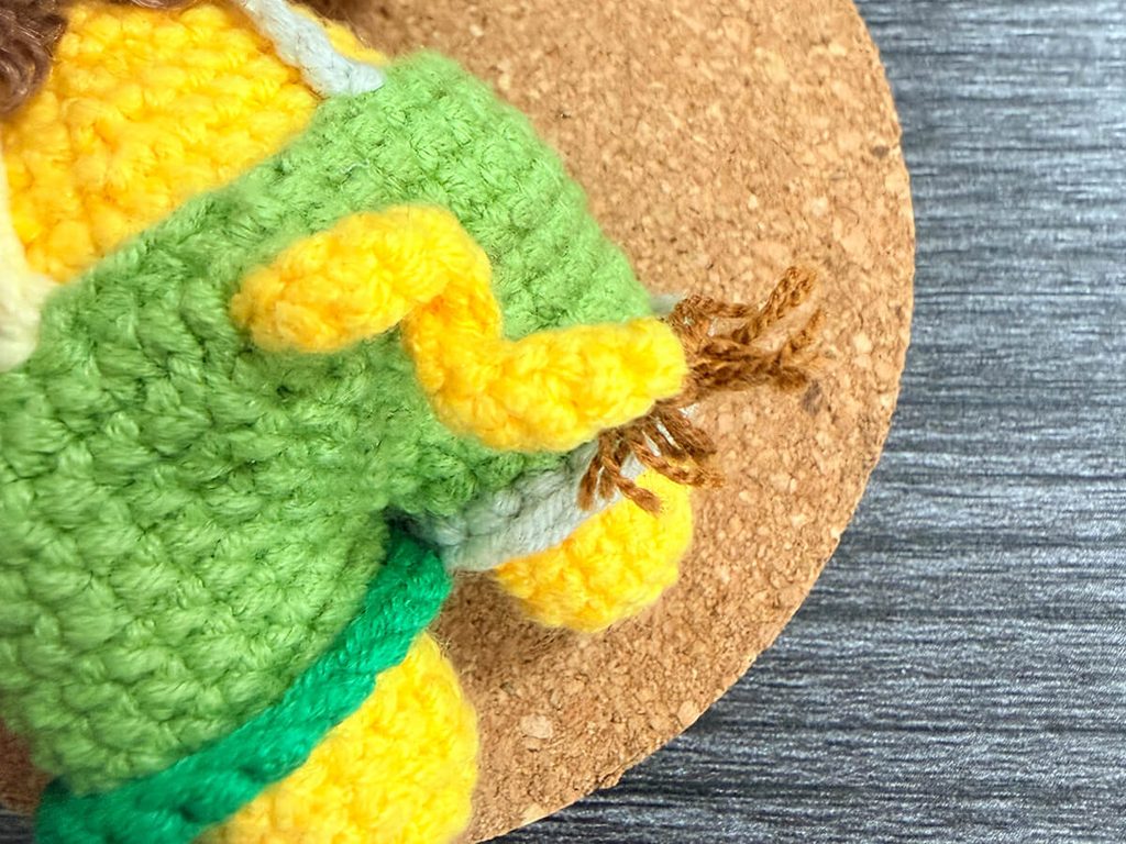 Crochet Lion Pattern-tail