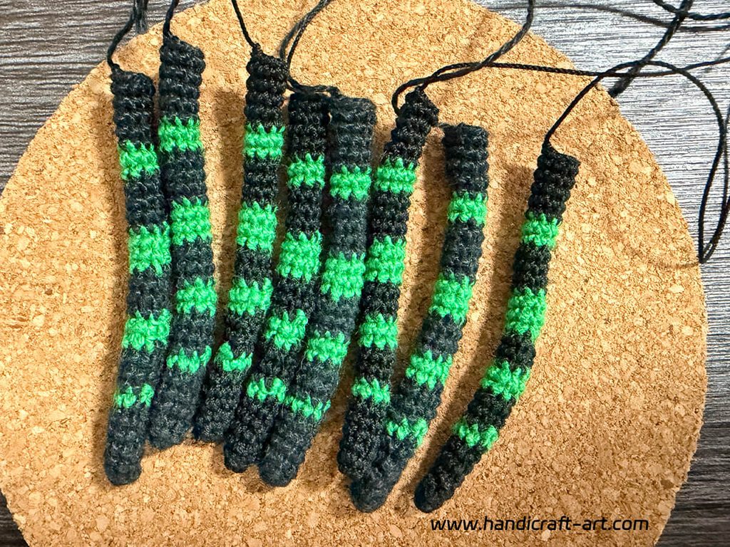Crocheting the Spider's 8 Legs